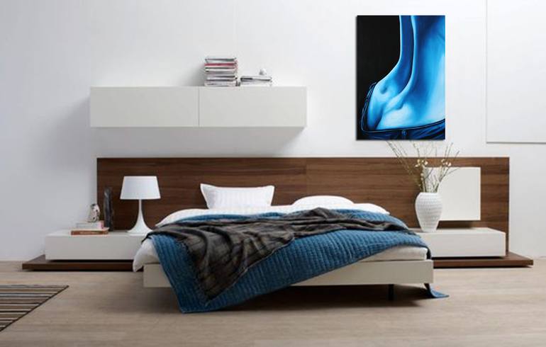 Original Figurative Nude Painting by Zuzana Bínová