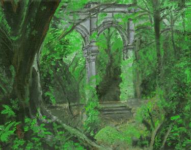 Forest Ruins Print thumb