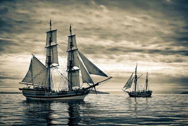 Original Surrealism Ship Photography by Edward Ewert