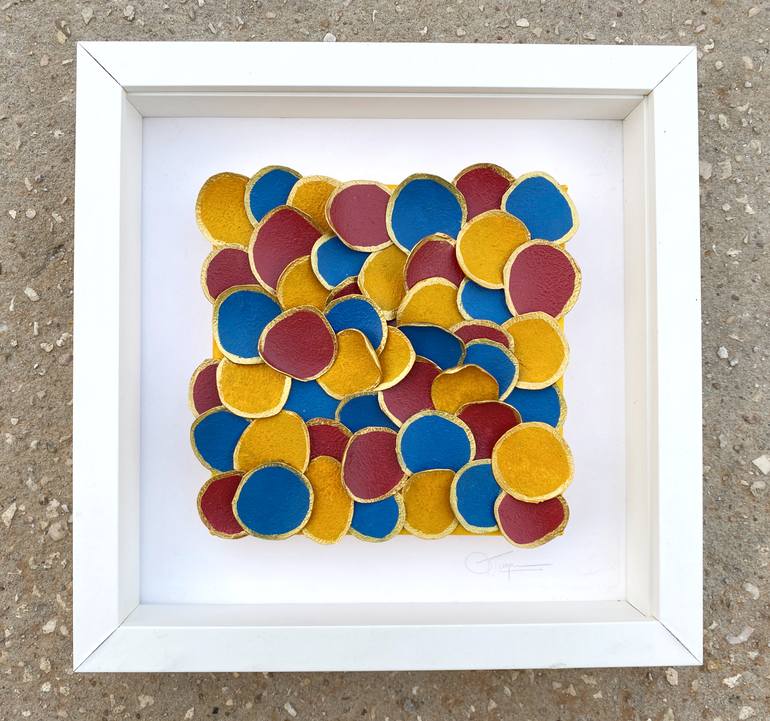 Original Art Deco Abstract Sculpture by Swapna Namboodiri