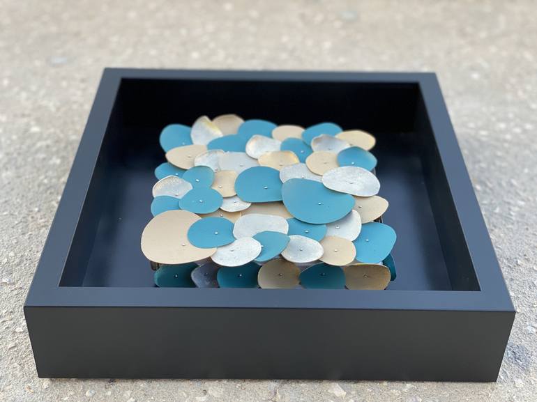 Original Art Deco Abstract Sculpture by Swapna Namboodiri