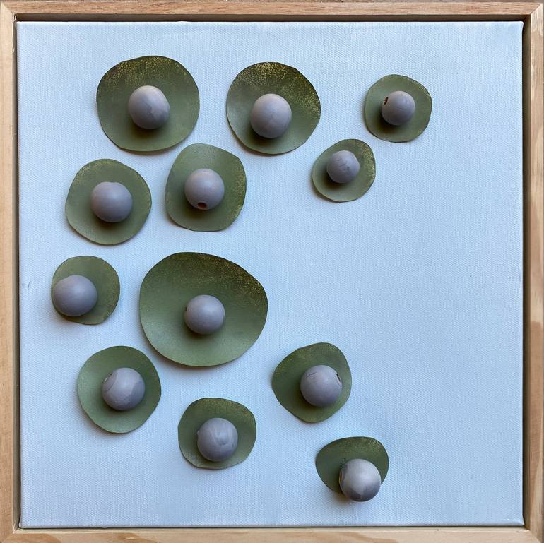 Original Art Deco Abstract Sculpture by Swapna Namboodiri