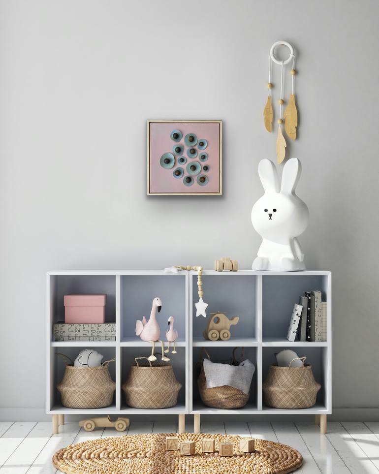 Original Art Deco Abstract Sculpture by Swapna Namboodiri