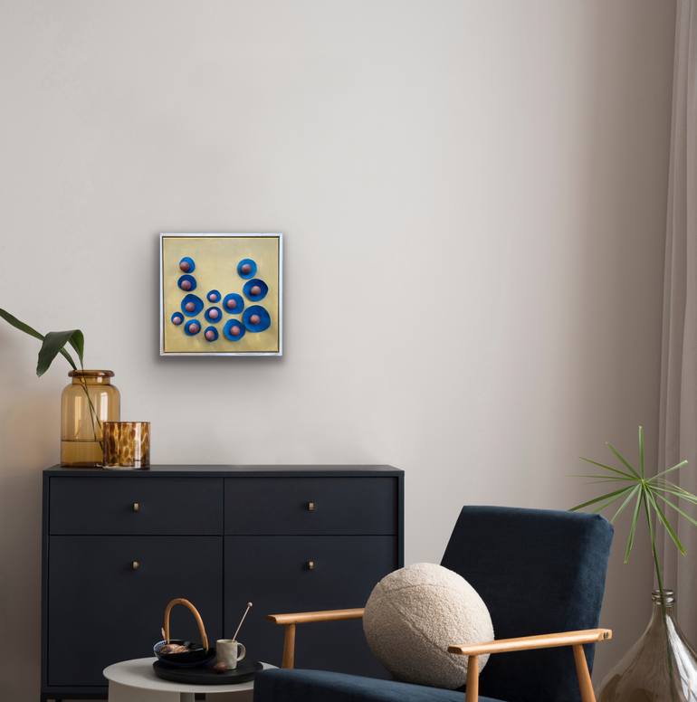 Original Art Deco Abstract Sculpture by Swapna Namboodiri