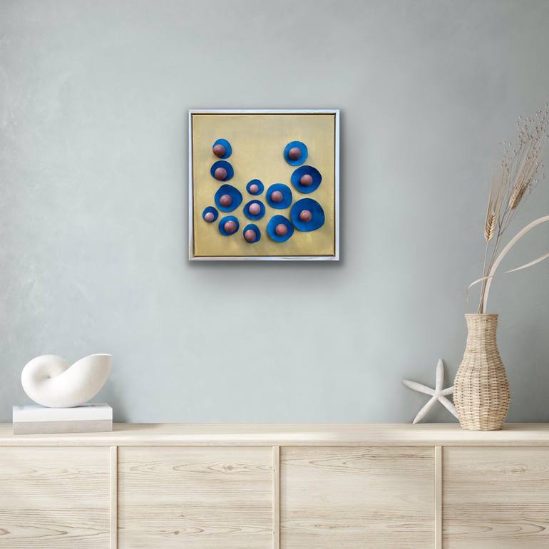 Original Art Deco Abstract Sculpture by Swapna Namboodiri