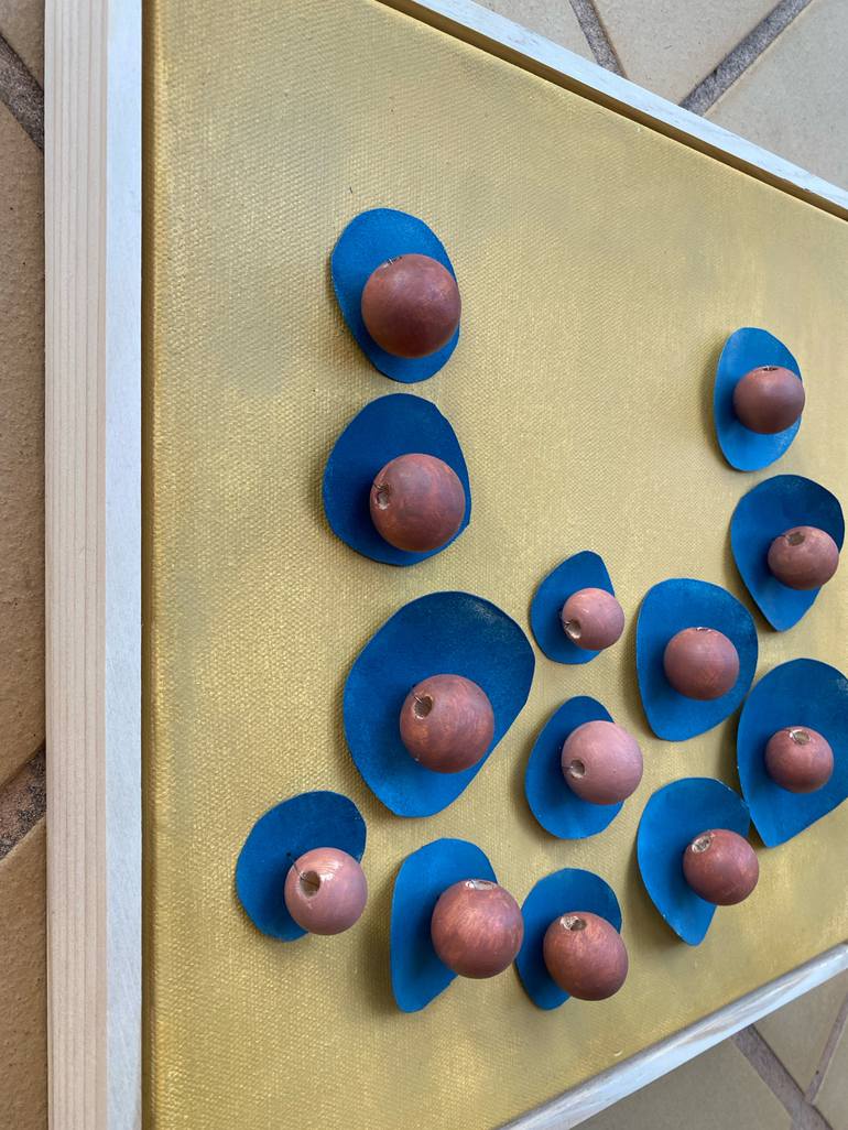 Original Art Deco Abstract Sculpture by Swapna Namboodiri