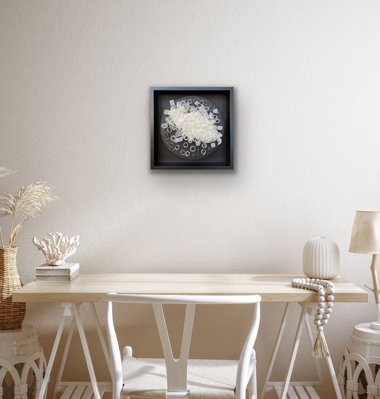 Original Art Deco Patterns Sculpture by Swapna Namboodiri