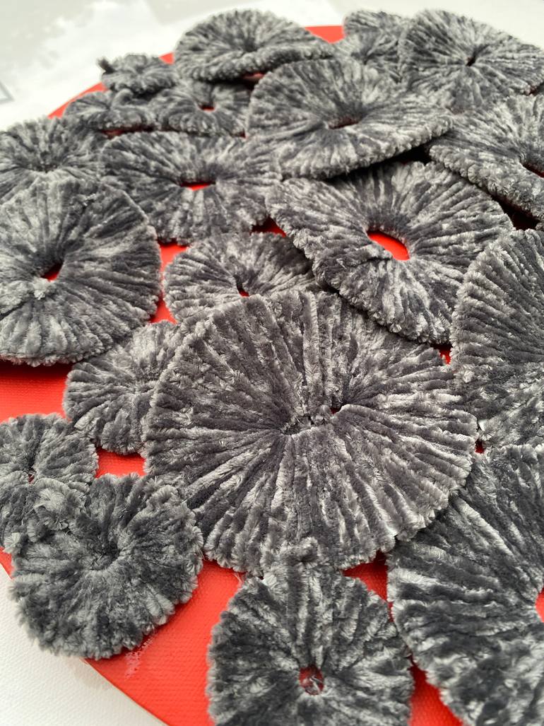 Original Abstract Botanic Sculpture by Swapna Namboodiri