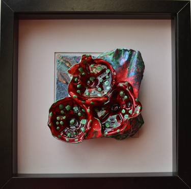 Original Abstract Nature Sculpture by Swapna Namboodiri