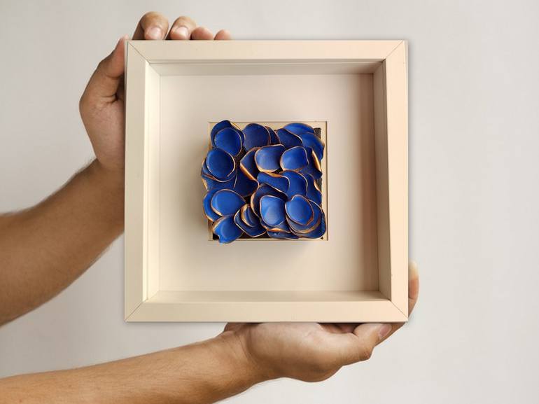 Original Art Deco Abstract Sculpture by Swapna Namboodiri