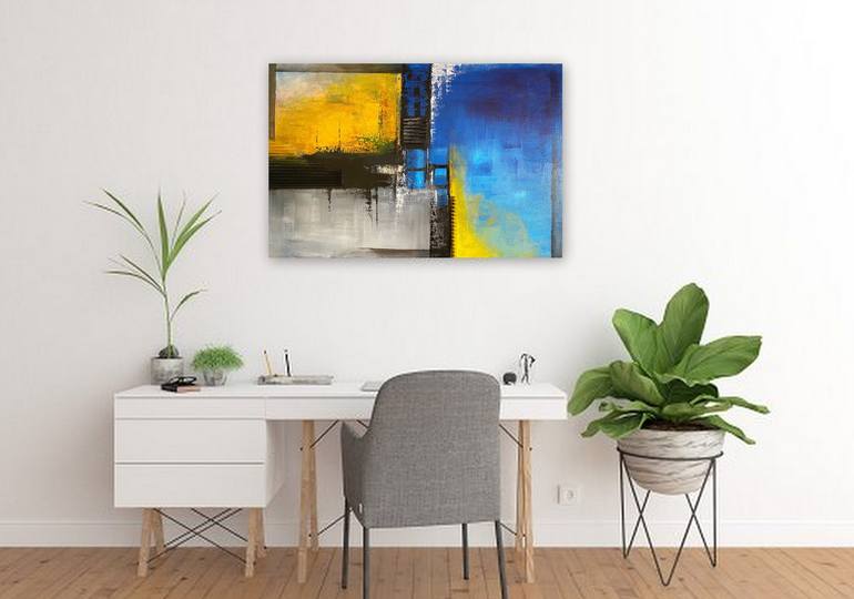 Original Abstract Painting by Swapna Namboodiri