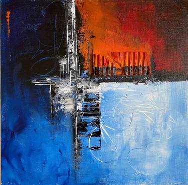 Print of Abstract Paintings by Swapna Namboodiri