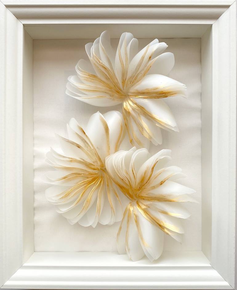 Spring Flower Bloom Sculpture by Swapna Namboodiri | Saatchi Art