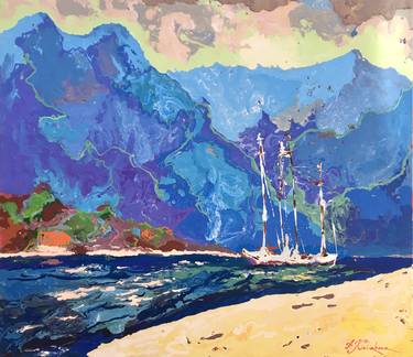 Original Seascape Paintings by Alla Kyslyakova