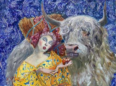 Print of Fantasy Paintings by Alla Kyslyakova