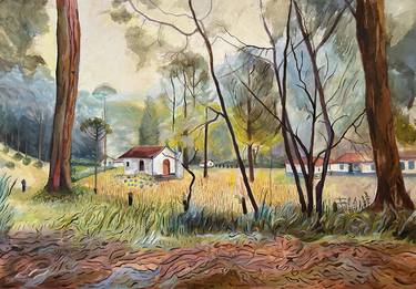 Original Documentary Landscape Paintings by Mauro Heitor Silva