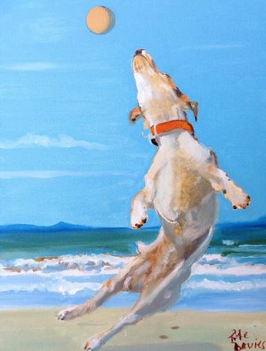 Original Dogs Paintings by Pete Davies