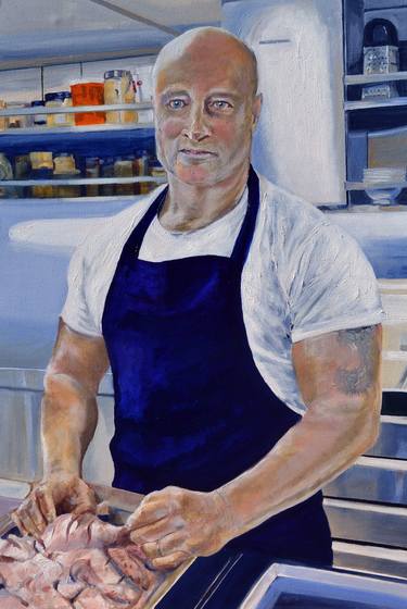 Print of Figurative Kitchen Paintings by Pete Davies