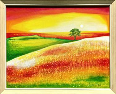 Original Expressionism Landscape Paintings by Asmani Shirgaonkar
