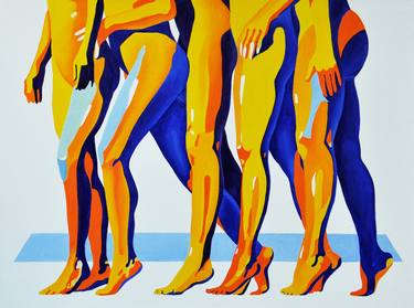 Print of Pop Art Erotic Paintings by Eva de Novoparis