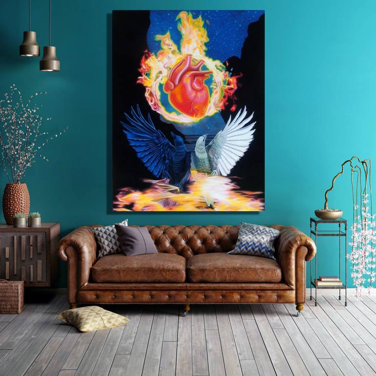 Original Contemporary Other Painting by Poderosi Augusto