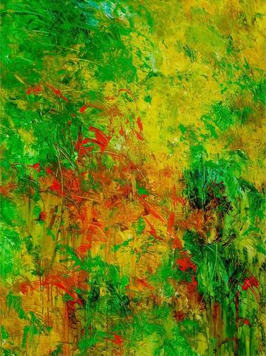 Original Abstract Expressionism Abstract Paintings by Ron Halfant