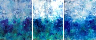Original Abstract Paintings by Ron Halfant