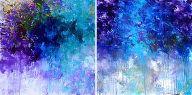 Original Abstract Paintings by Ron Halfant