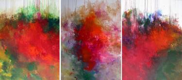 Original Abstract Paintings by Ron Halfant