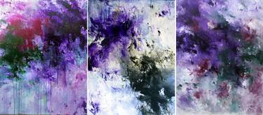 Original Abstract Expressionism Abstract Paintings by Ron Halfant