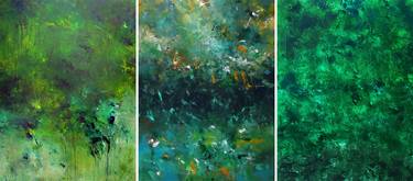 Original Abstract Expressionism Abstract Paintings by Ron Halfant