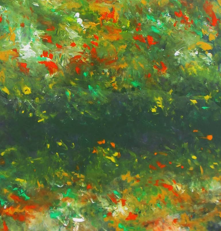 Original Abstract Expressionism Abstract Painting by Ron Halfant