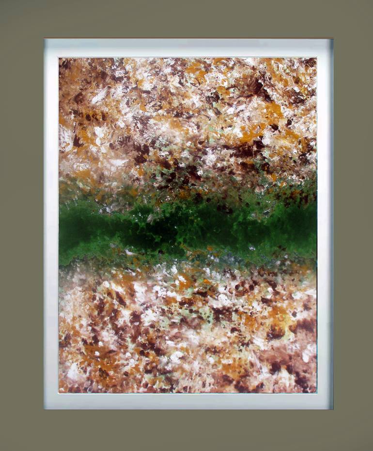 Original Abstract Expressionism Abstract Painting by Ron Halfant