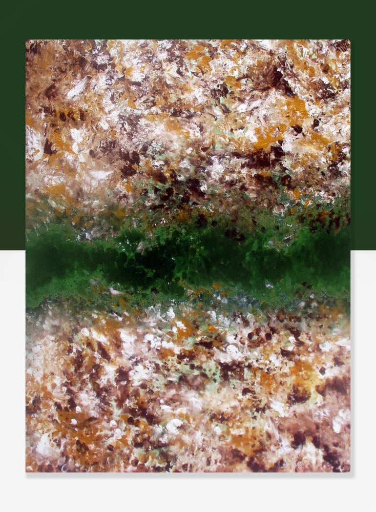 Original Abstract Expressionism Abstract Painting by Ron Halfant