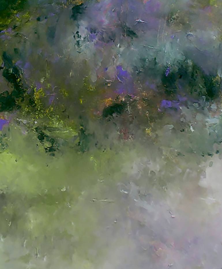 Original Abstract Expressionism Abstract Painting by Ron Halfant