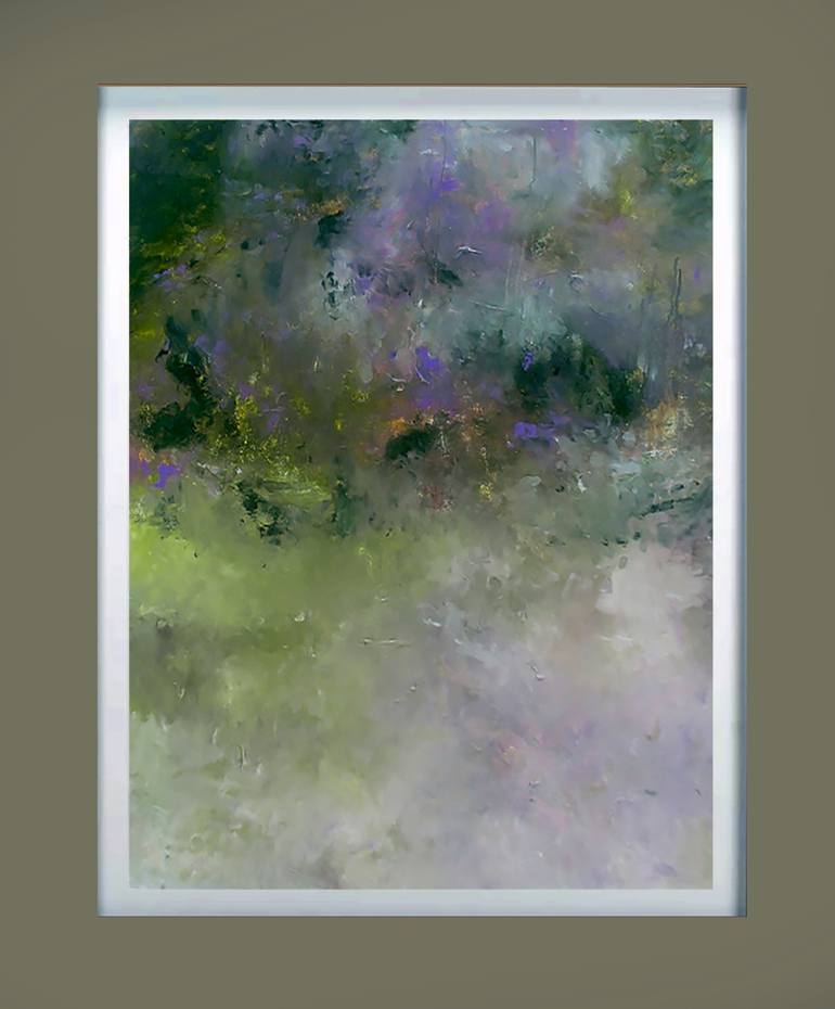Original Abstract Expressionism Abstract Painting by Ron Halfant