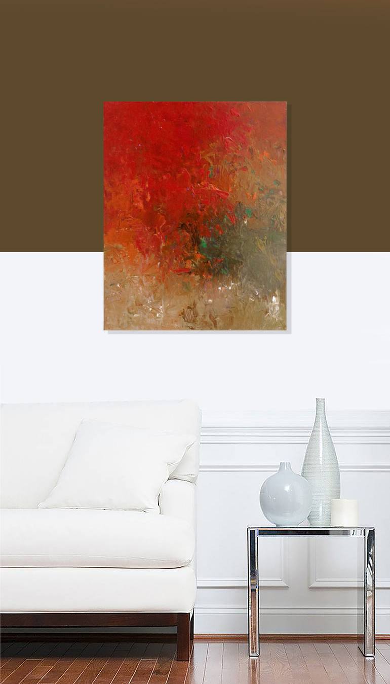 Original Abstract Painting by Ron Halfant