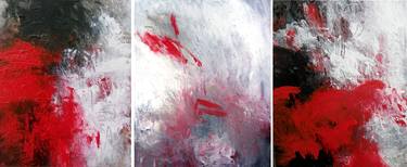 Original Abstract Expressionism Abstract Paintings by Ron Halfant