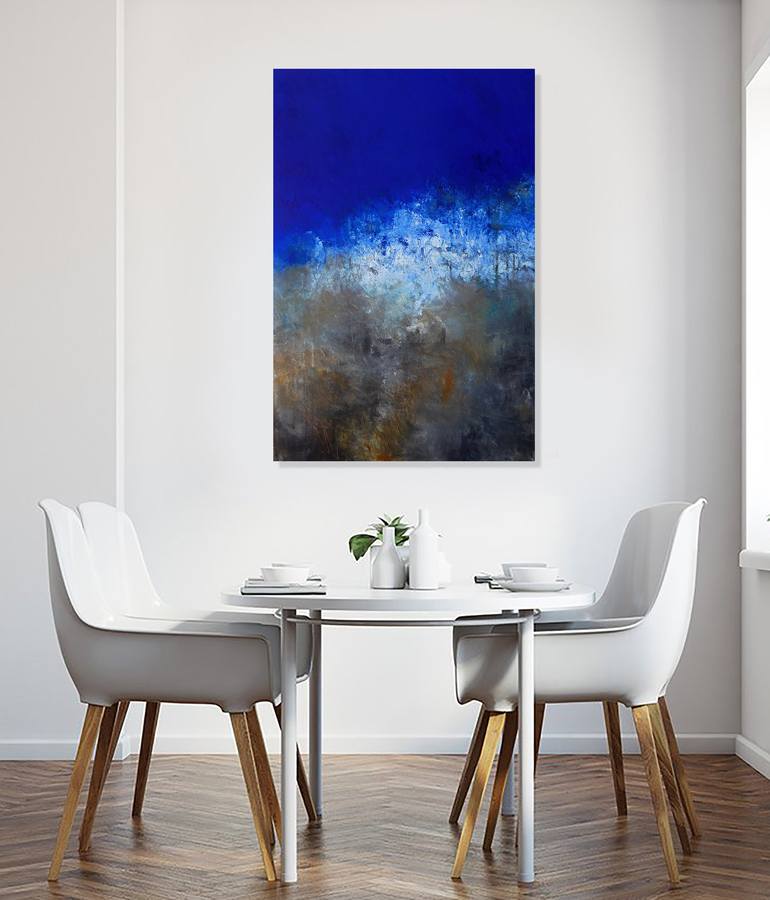 Original Abstract Painting by Ron Halfant