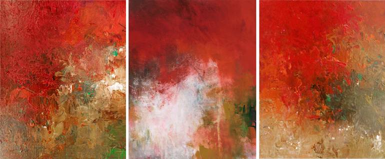 Print of Abstract Expressionism Abstract Paintings by Ron Halfant