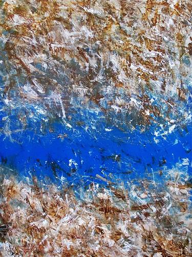 Original Abstract Expressionism Abstract Paintings by Ron Halfant
