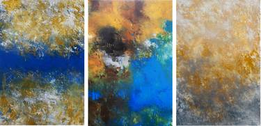 Original Abstract Expressionism Abstract Paintings by Ron Halfant