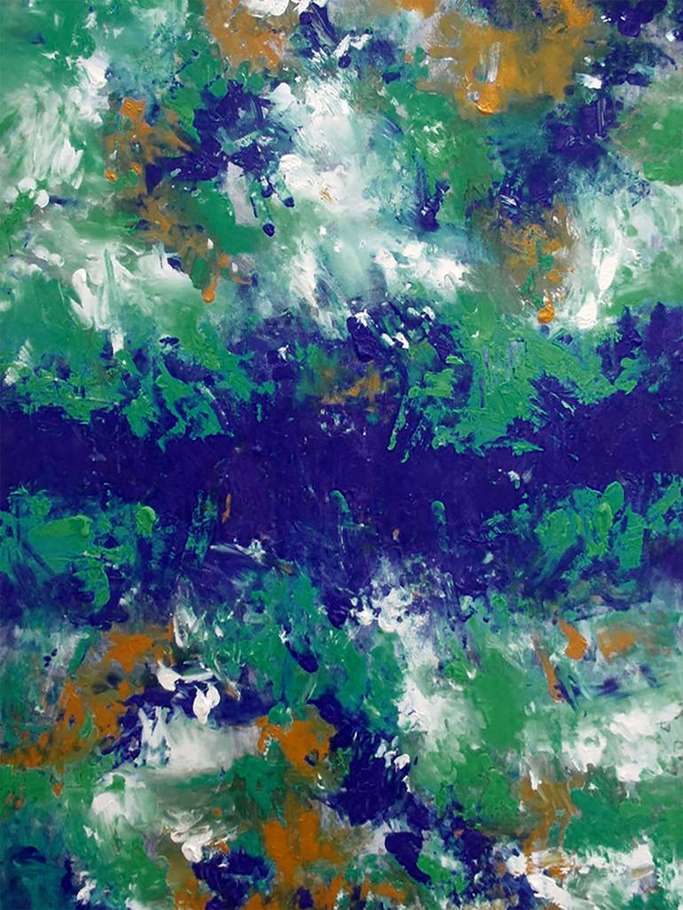 Print of Abstract Expressionism Abstract Paintings by Ron Halfant