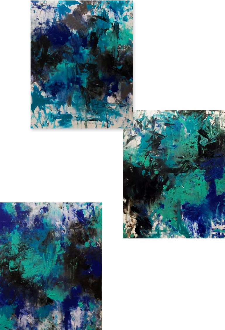 Print of Abstract Expressionism Abstract Paintings by Ron Halfant