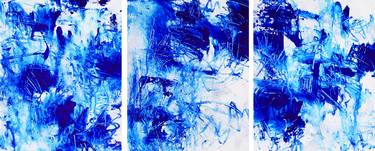 interest n' blu three 16x20" abstracts thumb