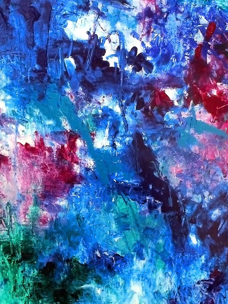 Original Abstract Painting by Ron Halfant