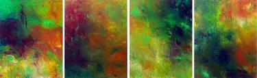 Original Abstract Expressionism Abstract Paintings by Ron Halfant