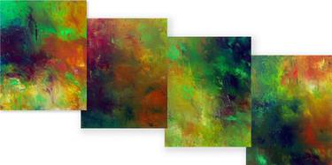 Print of Abstract Expressionism Abstract Paintings by Ron Halfant