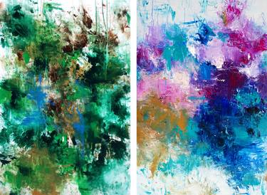 Print of Abstract Expressionism Abstract Paintings by Ron Halfant