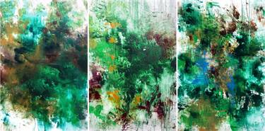 Original Abstract Paintings by Ron Halfant